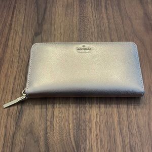 NEW Kate Spade Rose Gold Continental Wallet